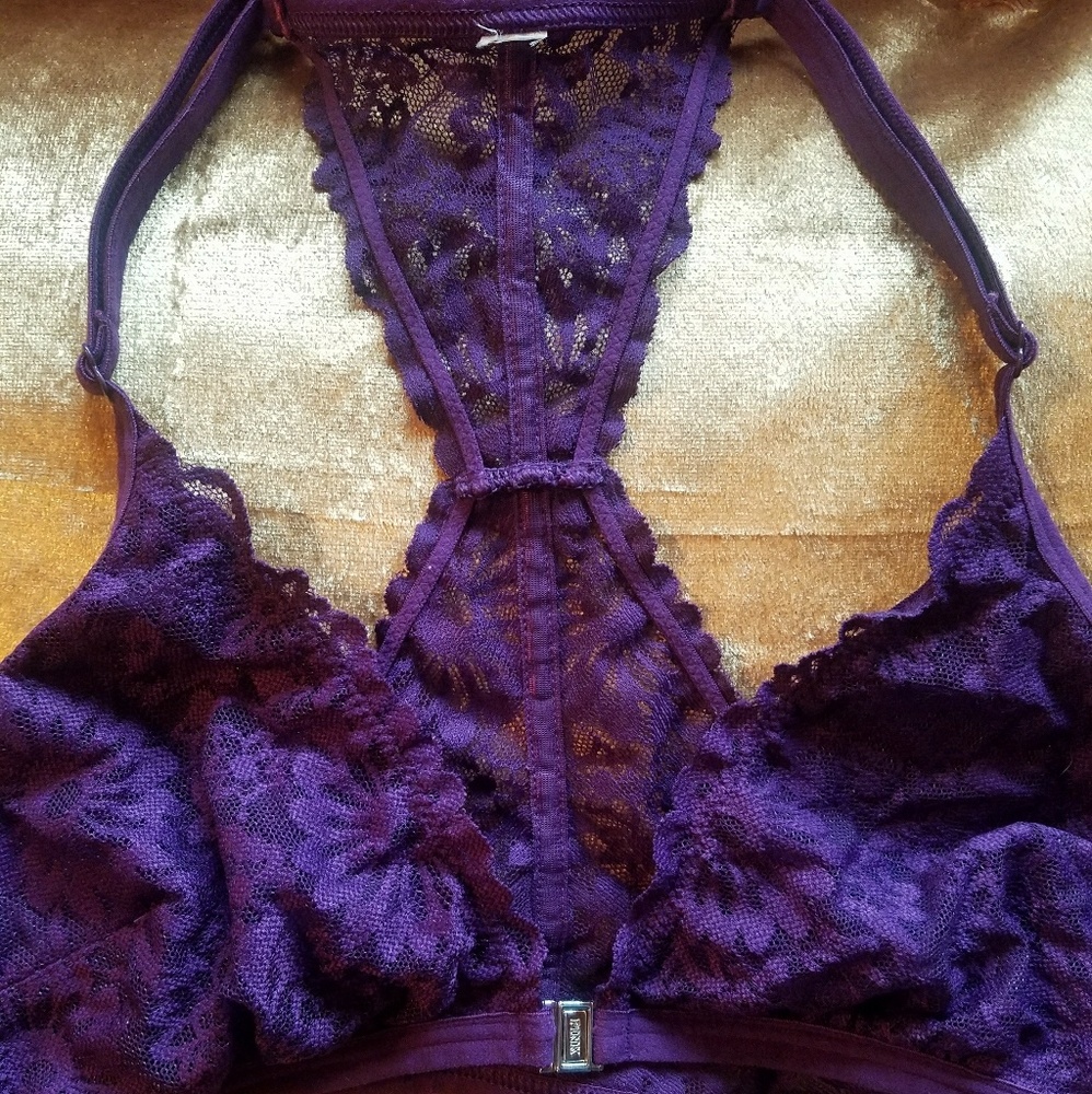 Victoria's Secret lacey purple bralette
